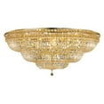 thumbnail image 2 of Elegant Lighting Tranquil 24" 12 Light Royal Crystal Flush Mount, 2 of 2