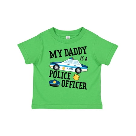My Daddy is a Police Officer Toddler T-Shirt