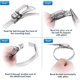 thumbnail image 3 of Hose Clamps, 304 Stainless Steel Hose Clamps Adjustable Hose Clamps Stainless Steel Hose Clamps, 3 of 4