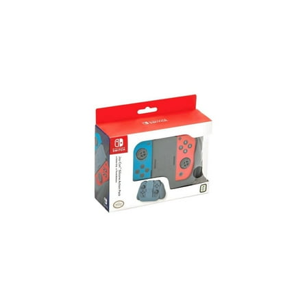 Nintendo Switch Joy-Con Action Grip and Thumb Grips ??? Grey Textured Silicone ??? Official Nintendo Licensed Product