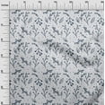 thumbnail image 2 of oneOone Polyester Spandex Light Gray Fabric Florals Quilting Supplies Print Sewing Fabric By The Yard 56 Inch Wide-50W, 2 of 4
