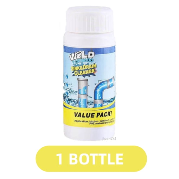 Wild-Tornado Powerful Sink&Drain Cleaner High Efficiency Clog Remover Fragarn （x1）