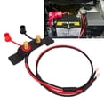 thumbnail image 1 of UTV Car Battery  Post Starter Jumpstart Battery Terminals Relocation Kit Remote Battery Charging Tool Jumper Terminals Work For UTV ATV Car Trucks RV Tractor Mower Diesel Boat Can, 1 of 8