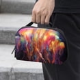 thumbnail image 2 of Jellyfish Waterproof Oxford Cloth Charger Case with Storage Pouch, Cord Organizer, Phone Cable Organizer, and Charger Storage Organizer - 5.9x9.44x3.14 in., 2 of 6
