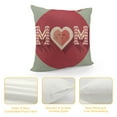 thumbnail image 4 of Nawypu Happy Mothers Day Pillow Covers Best Mom Throw Pillow Covers I Love You Mom Cushion Covers Outdoor Couch Pillow Case Gift for Mother Grandma Birthday Home Decoration, 4 of 5