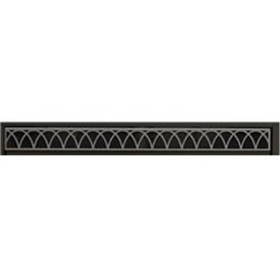 Empire FBG36ABL Arch Louvers Media Kit, Black