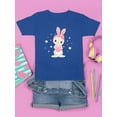 thumbnail image 3 of Cute Bunny W Ribbon N Heart T-Shirt Juniors -Image by Shutterstock,  Large, 3 of 4
