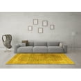 thumbnail image 3 of Ahgly Company Indoor Rectangle Persian Yellow Traditional Area Rugs, 2' x 3', 3 of 4