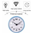 thumbnail image 5 of Indoor Outdoor Waterproof Wall Clock, 1PCBattery Operated Quality Quartz Round Clock for Outdoors/ Pool/ Patio/ Home- Blue, 5 of 5