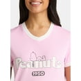 thumbnail image 4 of Peanuts Snoopy Women’s Sporty Graphic Tee, Sizes XXS-XXL, 4 of 5