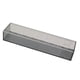 thumbnail image 4 of Florero de Acrílico Gloria Rectangular para Plantas Hidropónicas 14 Hoyos Gris, 4 of 9