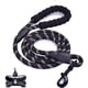 thumbnail image 1 of Correa para perros, correa para perros con asa acolchada suave, cables altamente reflectantes, cuerda de nailon para correa de 1,5 m, para perros pequeños, medianos y grandes (negro), 1 of 6