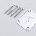 thumbnail image 2 of Guitar Neck Connecting Board Silver 3Pcs 2.5X2X0.2In, 2 of 7