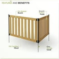 thumbnail image 4 of Zippity Outdoor Products ZP19075 Newberry Wood Fence 48” W x 32” H (2 Fence Panels), 4 of 9