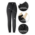 thumbnail image 5 of ALWAYS Women Jogger Sweatpants - Super Soft Stretch Lightweight Drawstrings Pants with Pork Chop Pockets White L, 5 of 6