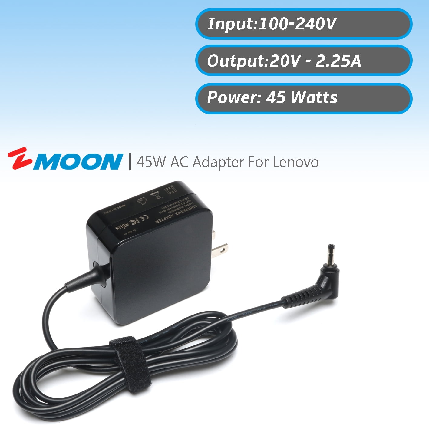 14時までの注文で即日配送 Power4Laptops AC Adapter Laptop Charger Power Supply  Compatible with Lenovo M4450 通販