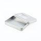 thumbnail image 1 of Caja de hierro para embalaje con ventana rectangular, accesorios y piezas, caja de hierro para embalaje general, caja de hojalata, 1 of 2