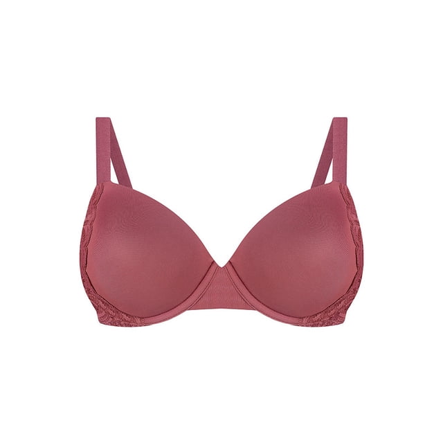 Brasier Curvation para Dama, con Encaje en Copas Café Talla 38B