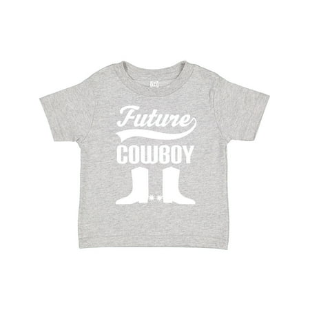 

Inktastic Future Cowboy Western Boots Gift Toddler Boy Girl T-Shirt