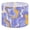Color 2, variant on Linen Drum Lampshades Abstract Colorful Wavy Stripes Blue Orange Yellow 13"x13"x10" Light Shade for Table Lamps Floor Lamp Shades Lampshade Replacement Assembly Required