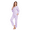 A2-Light Purple, variant on ANLIQI Women's Pajama Sets 100% cotton Long Sleeve Shirt and Pants Sleepwear Nightwear Soft Pjs Lounge Sets(Dusty Rose, Large)