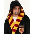 thumbnail image 3 of Harry Potter Unisex Black Hooded Bathrobe, 3 of 7