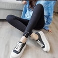 thumbnail image 1 of Leggings de aspecto ajustado de talla grande para mujer, ropa exterior, leggings finos de cintura alta para chicas gorditas, a la moda, 1 of 2