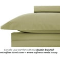 thumbnail image 3 of Neutral Solid Color 3-Piece Duvet Cover Set by Southshore Fine Linens, 3 of 9