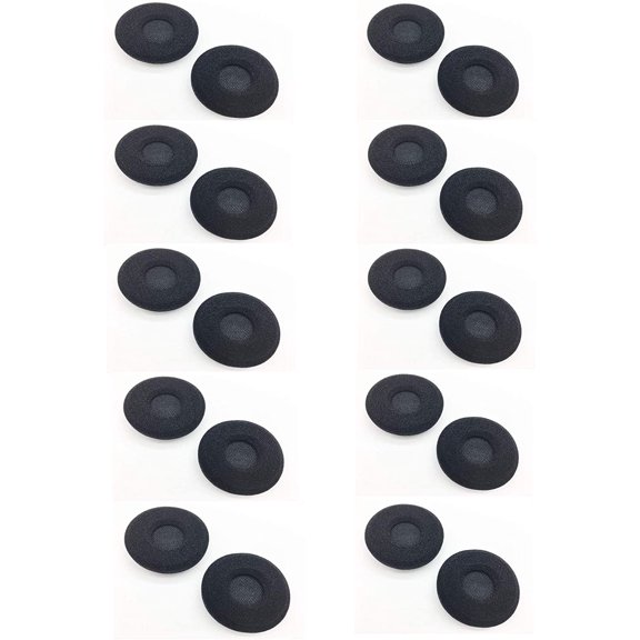 Reki EncorePro Headset Foam Covers | Replacement Ultra Soft Foam Cushion Compatible with Plantronics EncorePro HW510 HW510V HW510D HW520 HW520V HW520D HW515 HW525 202997-02 Headset