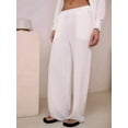 thumbnail image 4 of Conjuntos Casuales de Mujer para Estar en Casa, Camisas de Larga con Botones y Pantalones de Pierna , Chándal L, 4 of 9