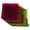 Wine, variant on 8 Pack 3-Hole Dividers with Double Slant Pockets, Transparent Colored PP Plastic Index Separators, Reusable Write & Erase Tab File Dividers for 3-Ring Binders.