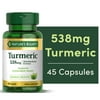 Nature's Bounty® Tumeric 538 mg Standardized Extract, 45 Capsules