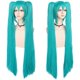 thumbnail image 1 of Gorro de peluca 120 cm Peluca de cosplay verde Pelucas largas y rectas de anime para pelucas lolita, 1 of 4
