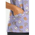 thumbnail image 2 of Aristocats Women's Graphic Scrub Top, Sizes S-3XL, 2 of 5