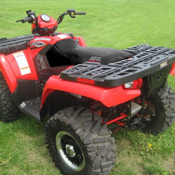 KEMIMOTO ATV Seat Cover Leather Water-Resistant Compatible with Polaris Sportsman 400 500 600 700