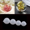 thumbnail image 4 of Juego de 2 Moldes en Forma de Bola para Manualidades, Moldes de Fundición de Resina, Colgantes, Herramienta de Fabricación de Amuletos Zulema Molde en forma de bola de silicona, 4 of 8