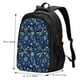 thumbnail image 5 of Easygdp Dark Blue Christmas Mochila para Laptop de Viaje con Puerto USB, Mochila para Laptop con Puerto de Carga USB para Mujeres y Hombres, 5 of 7
