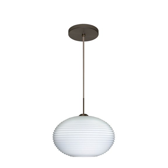 Besa Lighting - Pape 12-One Light Cord Pendant with Flat Canopy-11.75 Inches