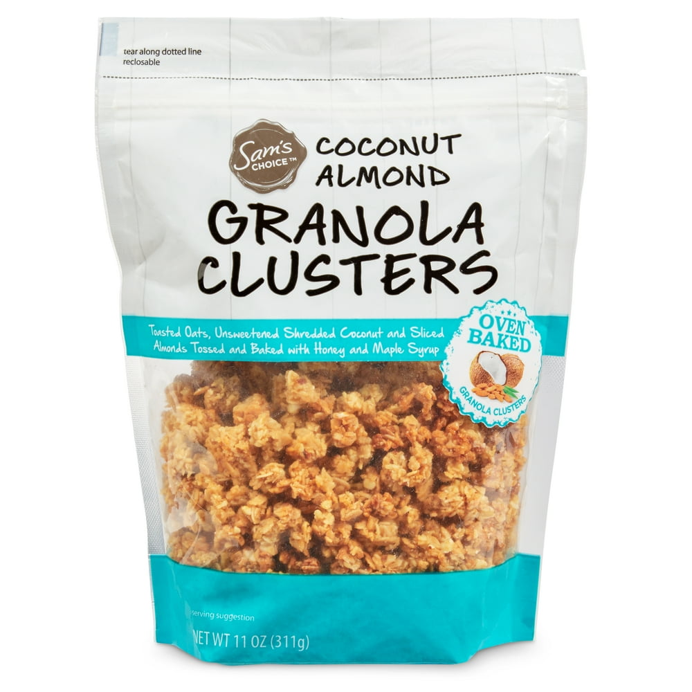 Sam's Choice Coconut Almond Granola Clusters, 11 oz