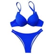 thumbnail image 6 of HUPOM No Show Panties Panties For Girls Bikini Activewear None Elastic Waist Blue L, 6 of 9