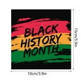 thumbnail image 2 of Black History Month Anniversary Decorative Painting Single Canvas Core Frame Poster, 2 of 8