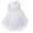 White, variant on YONGHS Baby Girls Lace Bowknot Flower Dress Wedding Baptism Christening Tutu Gown