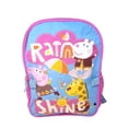thumbnail image 4 of Girls Peppa Pig 16" Backpack Rain w/ Detachable Insulated Lunch Bag set, 4 of 7