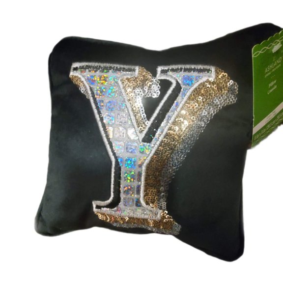 Monogrammed Letter Spring Pillow 8x8 - Ashland