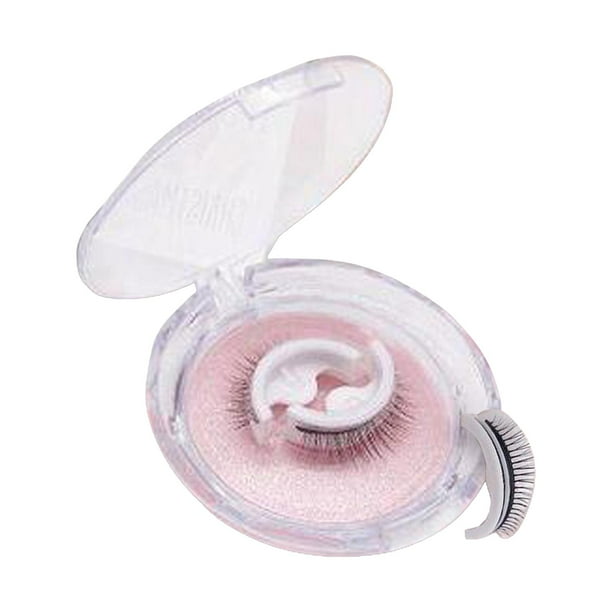Pestañas postizas autoadhesivas Reutilizables exterior exterior exterior Reversible de larga duración Suave impermeable 1 par para de , Natural