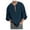 Blue, variant on VERUGU Mens Shirt Lightweight Breathable Casual Fashion Solid Color Long Sleeve V-Neck Fit Summer Loose Comfortable Blouse Pink XL