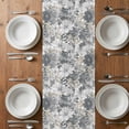 thumbnail image 4 of Table Runner 90 Inches Long for Kitchen Dining, Spring Botanical Dresser Scarf Farmhouse, Dining Table Decorations for Wedding/Parties, Country Floral Leaves Gray Brown 13 x 90 In, 4 of 8