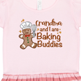 thumbnail image 3 of Inktastic Grandma And I Are Baking Buddies Gift Toddler Girl Dress, 3 of 4