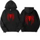 thumbnail image 1 of Sudadera con capucha para hombre y mujer, sudadera con estampado de araña, sudadera polar para mujer, disfraz de Spider-Man, novedad de 2024, 1 of 1