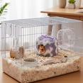 thumbnail image 7 of Hamster Bed, Warm Hamster House, Mini Pet Cave Bed Small Animals Sleeping Hut Winter Hamster Nest For Mice Chinchilla, 7 of 7